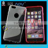 Wholesale S Line Soft TPU Cellphone Case Cover Shell for Apple for Iphone 6 Plus 5.5