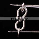 925 Solid Sterling Silver S Hook Clasp Wholesale Beads thumbnail-1