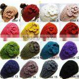 Winter Crochet Flower Lady Headband thumbnail-1