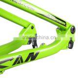 27.5er Full Suspension MTB Frame AC650B Carbon Bicycle Frame 27.5 Carbon Bike AC156 Green Painting thumbnail-5