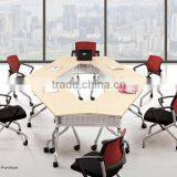 Creating Space Sectional Meeting Table / Combination Folding Meeting Room Tables thumbnail-2