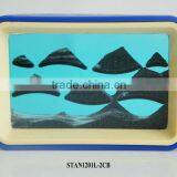 Flowing Sand Art Scenery Blue thumbnail-1