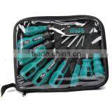 9pcs Cr-V Steel Screwdriver Set Crossed and Slotted Screwdriver thumbnail-3