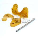 BJ-RB-YA001 Custom Motorcycle CNC Aluminum Rearset Base For Yamaha YZF R3 2015 2016 YZF R25 2013 2014 thumbnail-5