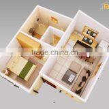 SABS Certificated Economic Fireproofness Modern Prefabricated Houses South Africa thumbnail-2