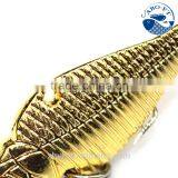 2016 Wholesale Fast Sink 5cm 12.5g Golden Silver VIB Flash Fishing Bait thumbnail-3