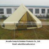 Outdoor 5M Canvas Camping Bell Tent Glamping Tent thumbnail-1