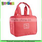 2014 NEW! Dual Zippers Pouch Organizer for Clothes and Cosmetics thumbnail-1