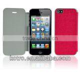 New Fashion PU Leather Case for Iphone5 Promo Gift thumbnail-1