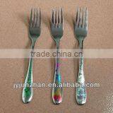 Stainless Steel Dessert Fork With Mirror Polishing and Factoy Directly in Jieyang