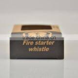 2016 Survival Magnesium Lighter Flint Stone Set With Whistle for Outdoor Camping thumbnail-3