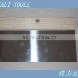 JL02-019# Wooden Handle Scraper / Stainless Steel Blade Paint Tools