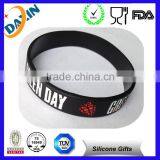 Sport silicone wristband fitness sports silicone bracelet for woman