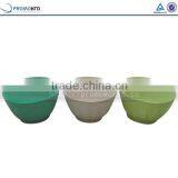 China Wholesale Eco Friendly Colorful Dinnerware Personalized Bamboo Salad Bowl thumbnail-2