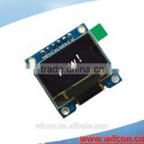 0.96inch 128*64 SSD1306 controller oled light screen mounted 7pins SPI interface board