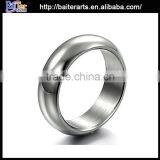 Elegant Men's Titanium Ring Blanks,316L Stainless Steel Ring Blanks thumbnail-5