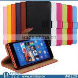 Wallet Case for Sony Xperia Z3 Mini, Simple Leather Case for Sony Xperia Z3 Compact thumbnail-1