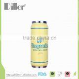 OEM ODM private label water tumbler with straw cola shape bottle hydro flask straw lid