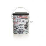 Custom Made Europe Popular Metal Bucket Stool for Storage