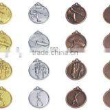 Commonly Used Gold Silver Bronze Sport Award Neck Metal Medallion Medal