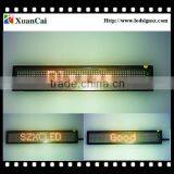 5V wall hooking P4-8*64Y led electronic sign
