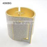 Hot Wholesale and Fashion Bracelet Metal Cuff Bracelets for Women Funky Bracelets Bangles thumbnail-1