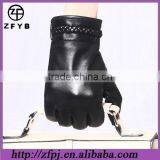 2013 Ladies Leather Embroidery Design Glove