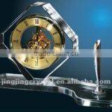 Crystal Glass table clock with pen holder for Office Gift                        
                                                Quality Choice
                                                    Most Popular