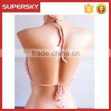 C629 Pink Sexy Ladies Handmade Crochet Bra Bikini thumbnail-2