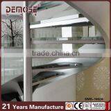 Spiral Stairs With Glass Railing/Best Quality Spiral Staircase for Sale thumbnail-2