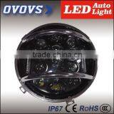 4wd Cars Offroad Accessories Black/silver Optional Aluminum Protection Bracket for J-eep 7'' Led Headlight