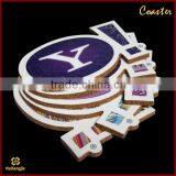 Special Shape Advertising Cork Coaster thumbnail-2