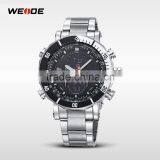Weide Watches Men Military Wrist Watch Men Quartz Digital Stainless Steel Back Water Resistant Watches thumbnail-2