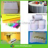 Top Supplier Semi Glossy pp Paper 50um Paper for Label Jumboo Roll thumbnail-2