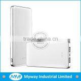 Real High Capacity Universal Dual USB Lithium Polymer 12000mah Power Bank Portable Charger for Ipad