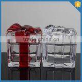 Glass Sugar Bowl With Lid Wedding Gift Bowl Nuts Sugar Canister thumbnail-1