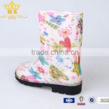 cheap and Beautiful PVC Kids Rain Boots Ankle Boots