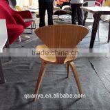 Norman Cherner Wooden Dining Chair thumbnail-5