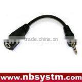 2.5mm Mono Plug to DC Jack Cable Adapter