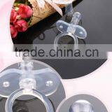 100% Silicone Transparent Baby Pacifier Funny Pacifier BPA Free Baby Pacifier Silicone Soother thumbnail-6