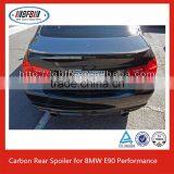 For BMW E90 05~12 3 Series E90 Performance Style Carbon Fiber Trunk Spoiler thumbnail-6