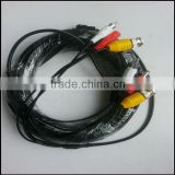 specific black dc+bnc+rca Monitoring control cable