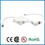 APBG High Quality Mini Displayport Male to Hdmi Dvi Vga Female Mini dp Displayport to Hdmi Dvi Vga 3 in 1 for Macbook thumbnail-4