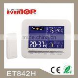 2016 COLORFUL WEATHER STATION CLOCK ET842H