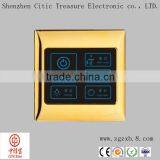 Fashion Top Quality Crystal Glass Screen Light Touch Switch