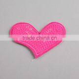 Exquisite Pink Sparkle Glitter Shaped Embroidery Patch For Bag/Clothing thumbnail-3