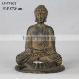 Resin Crafts Solar Buddha Statues Garden Lighting Wholesale thumbnail-4