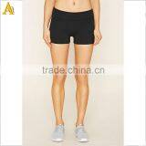 Custom Plain Women Gym Training Spandex Shorts thumbnail-1