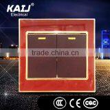 Wall Mounted Electric Light Gang Switch