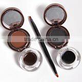 MusicFlower 2 in 1 Brown+Black Eyebrow Extension Kit Brow Powder Eyeliner Cream 24hours Long Lasting Waterproof Eye Liner thumbnail-3